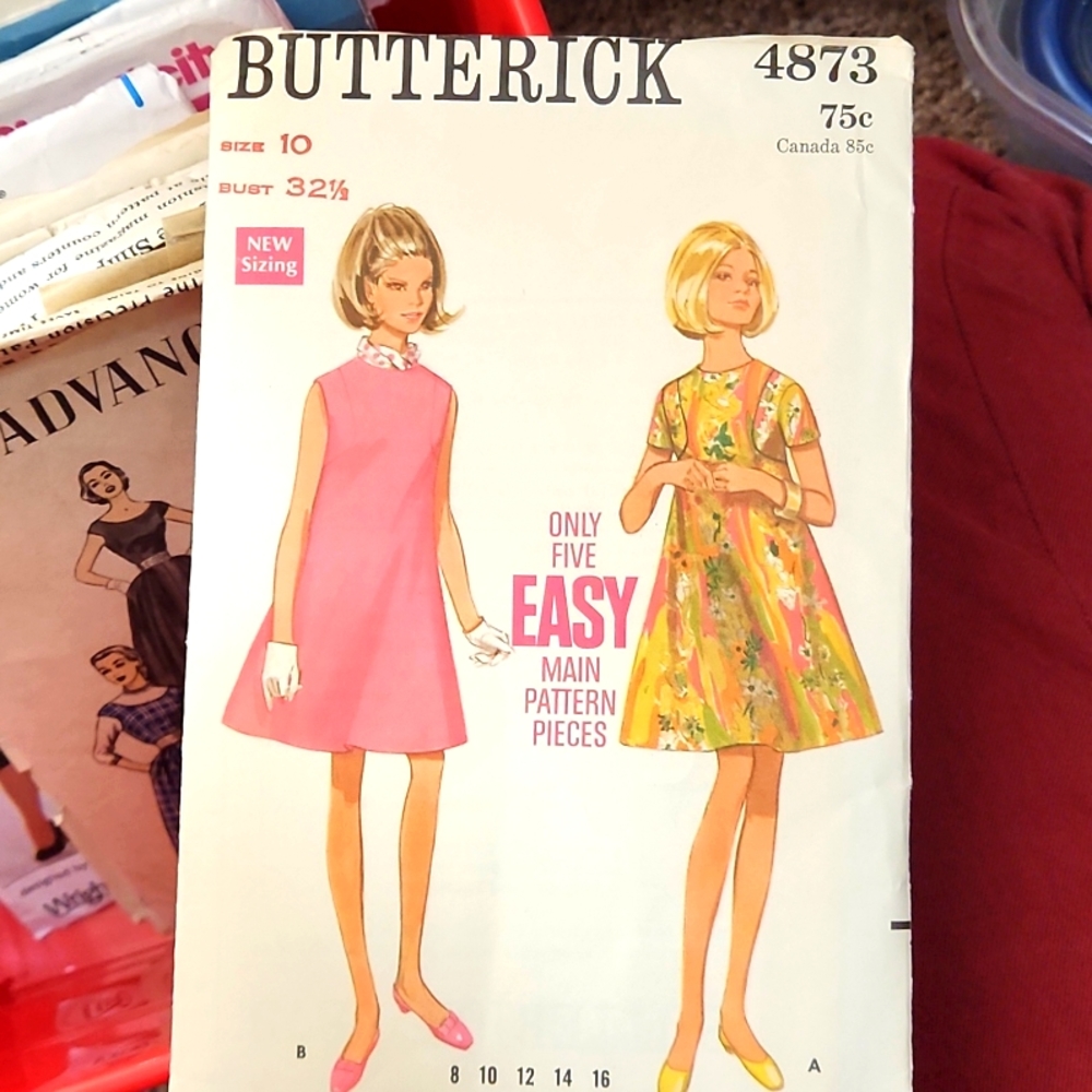 Butterick vintage pattern size 10